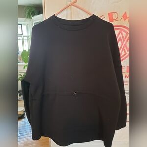 Sweaty Betty Black Crewneck Top